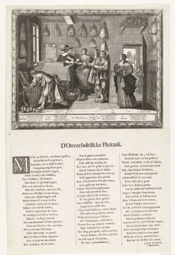 Warning against litigation, ca. 1700