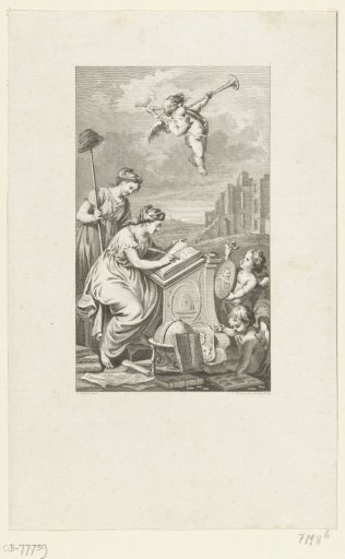 Title page for Jacobus Kok's 'Vaderlandsch Woordenboek': History writes history
