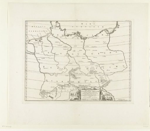 Historical map of Germany