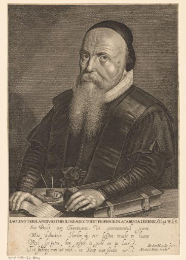 Portrait of Jacobus Trigland (I) at the age of 65