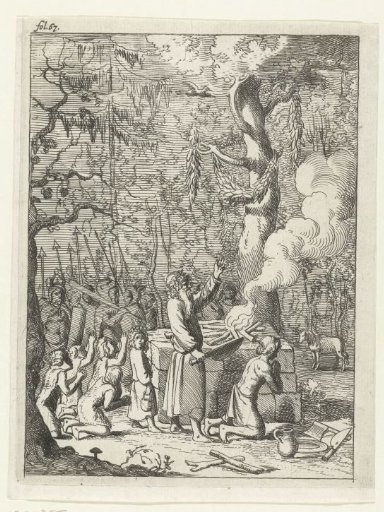 Human sacrifice in the forest