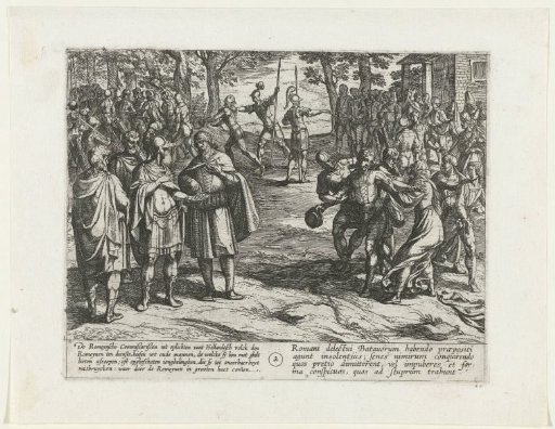 The Old Batavian Men Buy Their Service from the Romans, 69-70