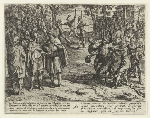 The Old Batavian Men Buy Their Service from the Romans, 69-70