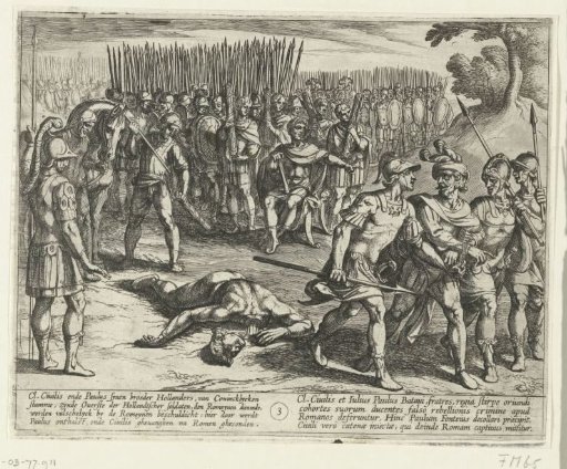 Claudius Civilis Is Captured and His Brother Paulus Beheaded, 69-70