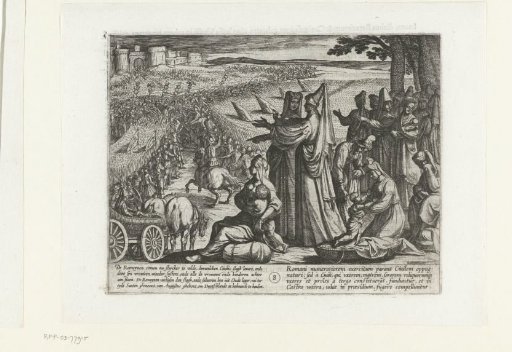 Women and Children Watch as Civilis Battles the Romans, 69-70