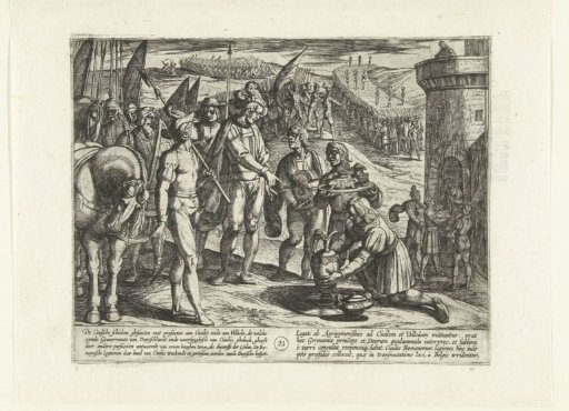 Envoys from Cologne bring gifts to Civilis, 69-70
