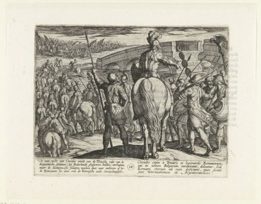 Vanguard of the new Roman troops is turned back, 69-70