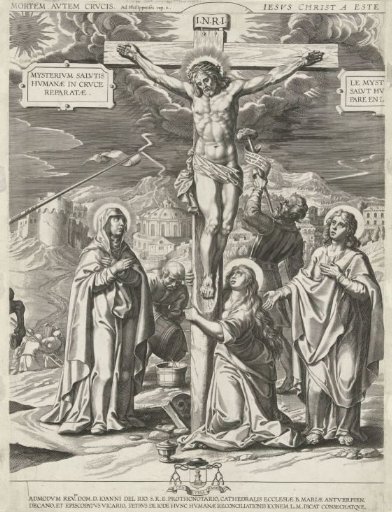 The Crucifixion of Christ, Central Panel