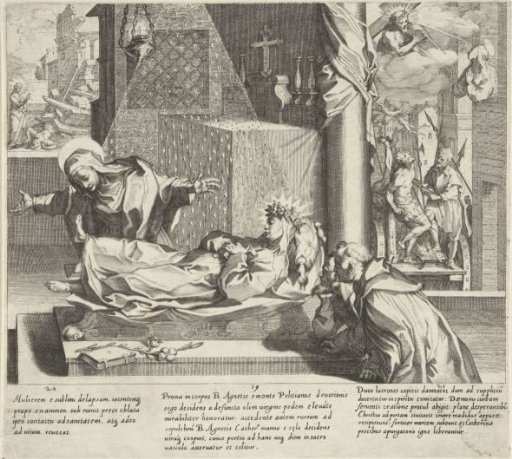 Catherine Saves A Woman / Catherine With Saint Agnes / Catherine Prays For Forgiveness