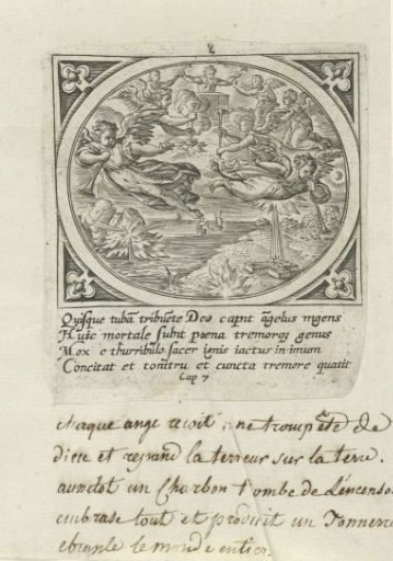 Seven Angels Receive a Trumpet