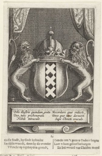Coat of arms of Amsterdam, 1