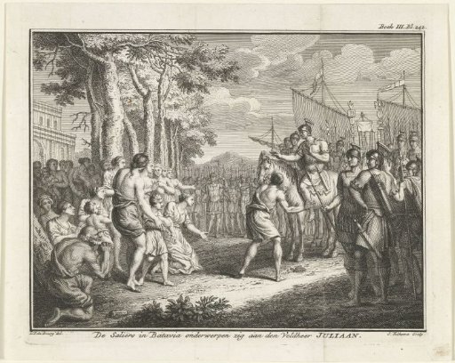Salian Franks submit to Julianus, 358