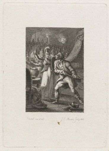 Radagais resists his Anglo-Saxon bride, 534
