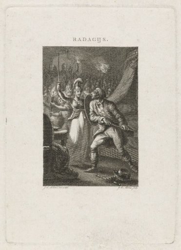 Radagais resists his Anglo-Saxon bride, 534