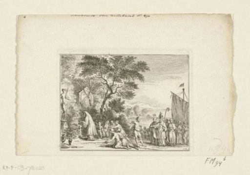 Arrival of Willibrord, 691