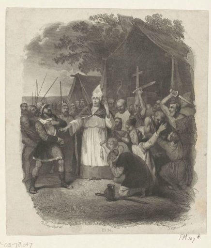 Boniface Murdered at Dokkum, 754
