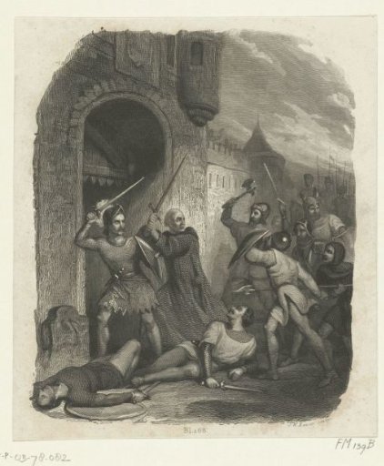 Bishop Gerlach defends Süsel against the Slavs, 1144
