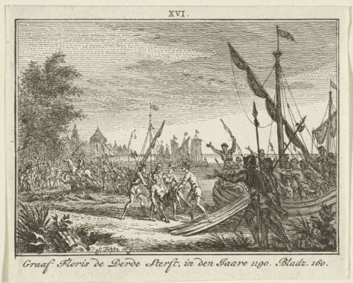 Death of Floris III, 1190