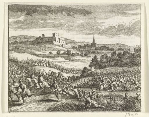Defeat of Otto II, Bishop of Utrecht, at the Battle of Ane, 28 July 1227