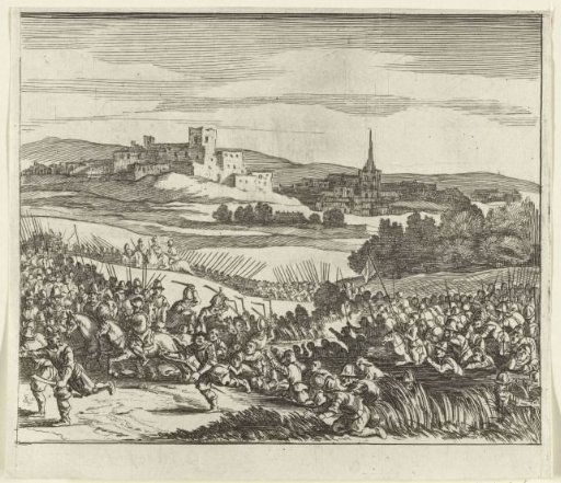 Defeat of Otto II, Bishop of Utrecht, at the Battle of Ane, 28 July 1227