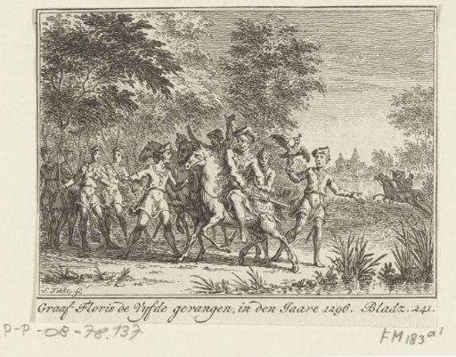 Floris V Captured While Hunting, 1296