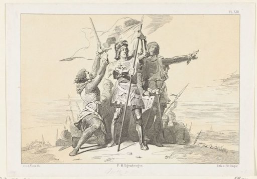 Witte van Haemstede plants the flag on the Blinkert
