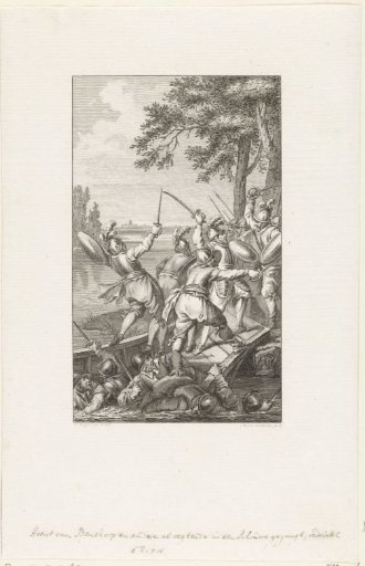 Arent van Benschop, Jan van Renesse and others drown in the Lek