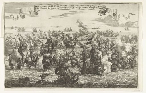 The two naval battles at Schoonevelt, 7 and 14 June 1673