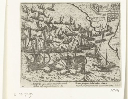 Naval battle off Bergen op Zoom, 1574