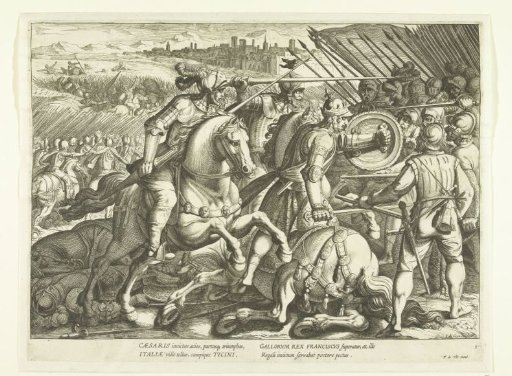 Victory of Emperor Charles V over Francis I of France at Pavia, 1525