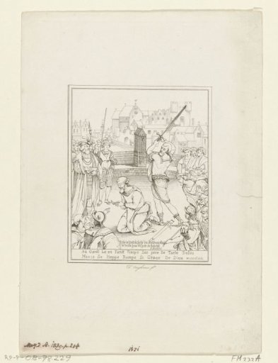 Incident in Ghent: a father beheaded by his son, 1371