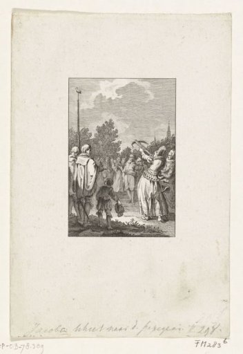 Jacoba of Bavaria shoots at the parrot in Goes, ca. 1430