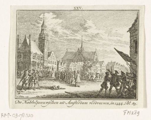 The Codheads expelled from Amsterdam, 1444