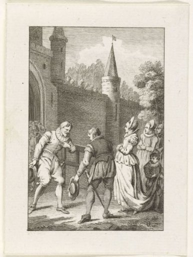 Arrival of Isabella in Haarlem, 1444