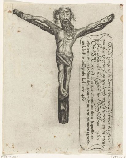 Miraculous crucifix in the monastery of Deinze, 1460