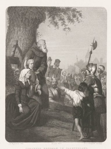 Preaching of Brugman in Gaasterland, 1463