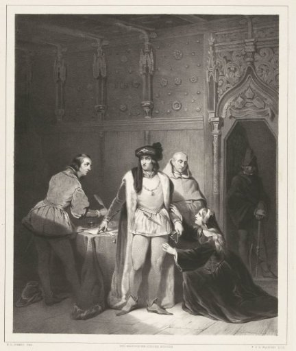 The Governor of Zeeland and Saphira, ca. 1474