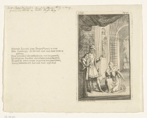 Lucretia begs the governor for her husband's freedom