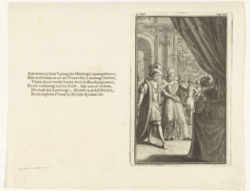 The duke shows Lucretia her inheritance
