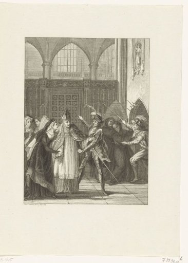 Duke Adolf of Guelders attempts to marry Maria of Burgundy by force, 1477