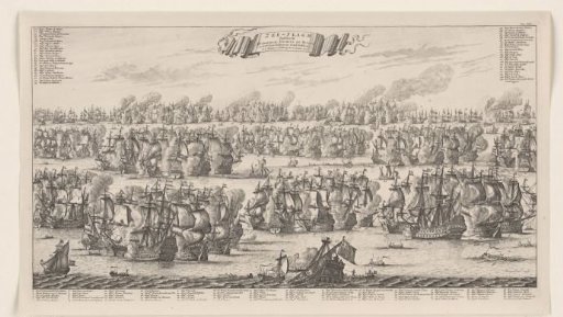 Naval Battle at Kijkduin, 1673