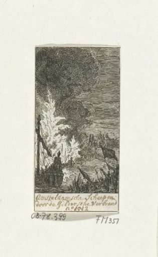 Amsterdam ships burned by the Gelders, 1512