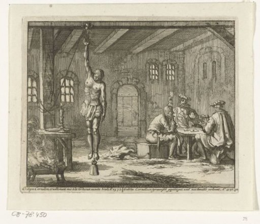 Geleyn Cornelisz. tortured in prison in Breda, 1572