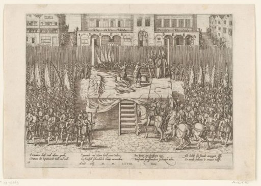 Beheading of Egmond and Horne, 1568