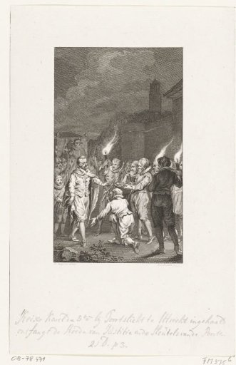 The reception of Emperor Charles V in Utrecht, 1540