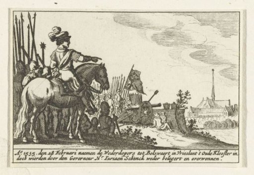 Siege of Oldeklooster, 1535
