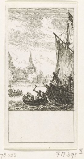 Gelders troops attack Enkhuizen, 1537