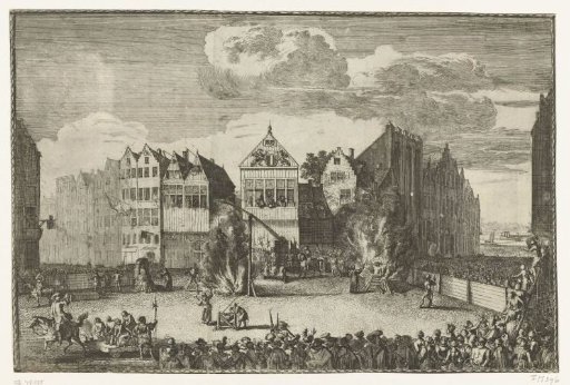 The household of Jan Smidt in Dordrecht executed, 1538
