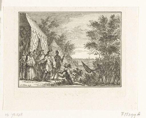 William II of Gelre submits to Emperor Charles V, 1543