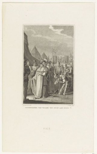 William II of Gelre submits to Emperor Charles V, 1543
